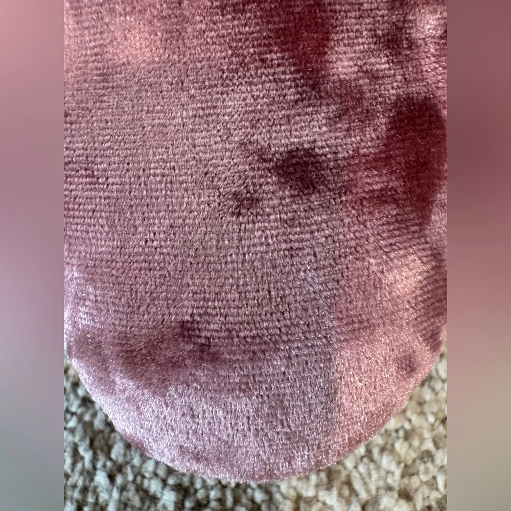 Circus by Sam Edelman Velvet Joyce Pumps Heels in Mauve Pink Mary Jane Shoes - Picture 10 of 12